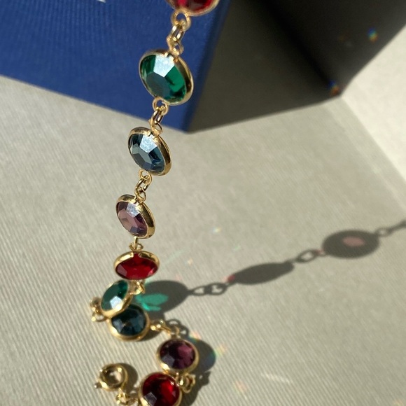 Swarovski multi color crystal bracelet - Picture 7 of 14